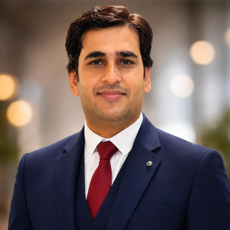 Portrait of Muhammad Salman Shahid, founder of Teknoesis